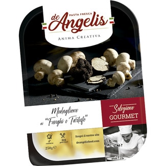 DE ANGELIS medallones rellenos con setas y trufa unidad 250 g