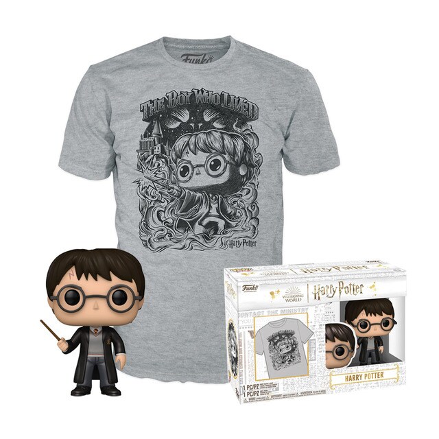 Camiseta Pop & Tee Harry Potter Funko.