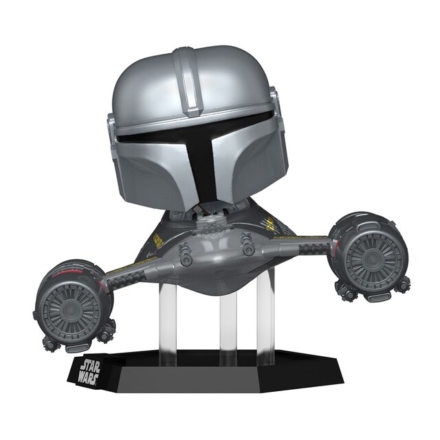 Figura Funko Pop Ride Starfighter El Mandaloriano Star Wars.