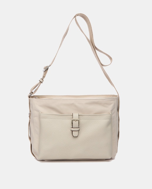 Sac bandoulière femme beige hot sale