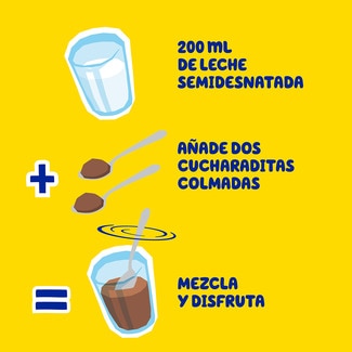 Cacao en polvo instantáneo sin gluten bote 390 g - Nestle Nesquik