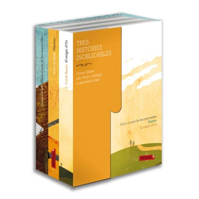 Tres històries inoblidables Pinotxo/ El Màgic d'Oz/ Alícia al país: Grans llibres per llegir i rellegir a qualsevol edat (Bolsillo) (Tapa dura)