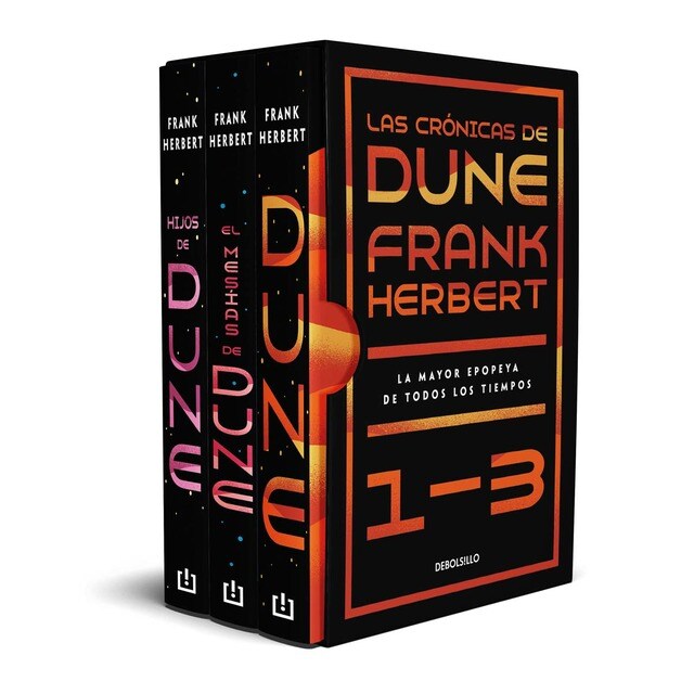 DUNE (estuche con: Dune | El mesías de Dune | Hijos de Dune) (Tapa blanda)