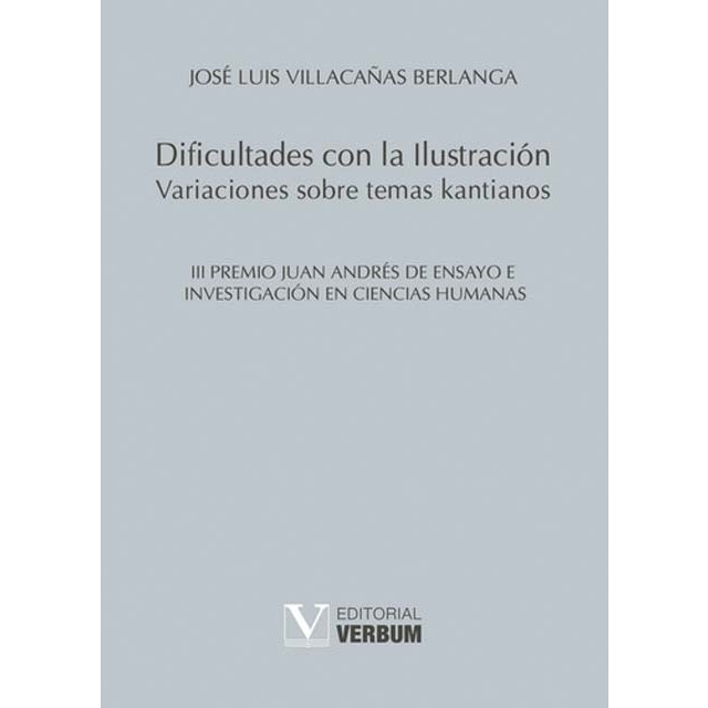 Imagem 0 de Dificultades con la Ilustración. Variaciones sobre temas kantianos (Capa mole com abas)