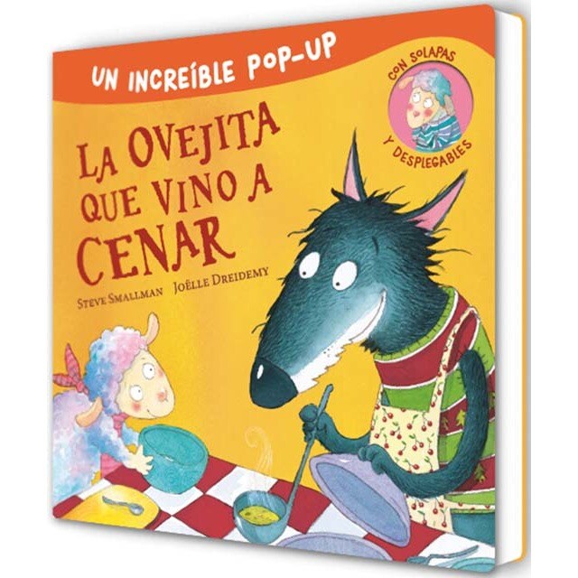Pop-Up de La ovejita que vino a cenar (La ovejita que vino a cenar. Libro Pop-Up): Un increíble Pop-Up con solapas y desplegables (Tapa dura)