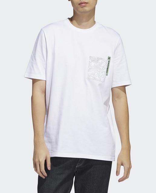 Camiseta de hombre City Escape Graphic Pocket adidas