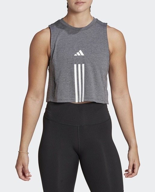 Camiseta de mujer Train Essentials Train Cotton 3 bandas adidas