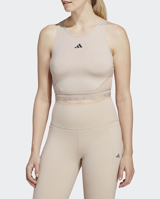 Top de mujer AEROREADY Hyperglam Crop adidas