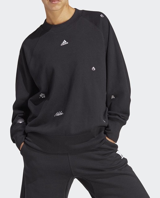 Sudadera de mujer Crewneck Sweatshirt with Healing Crystal-Inspired Graphics adidas