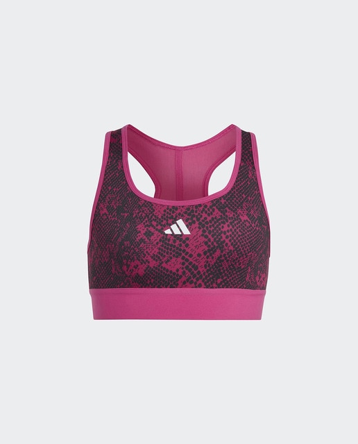 Top de niña Training AEROREADY PowerReact Animal Print Padded adidas