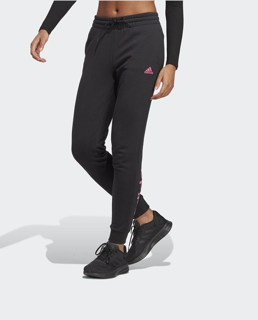 Pantalón de mujer Essentials Linear French Terry Cuffed adidas