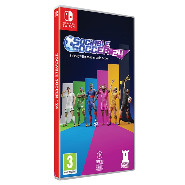 Sociable Soccer 24 Nintendo Switch.