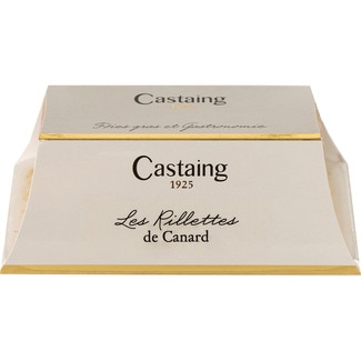 CASTAING Duck foie gras rillete with punnet container 200 g