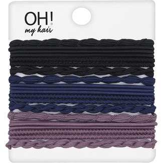 OH! MY HAIR hair band 10 units assorted models, depending on stock