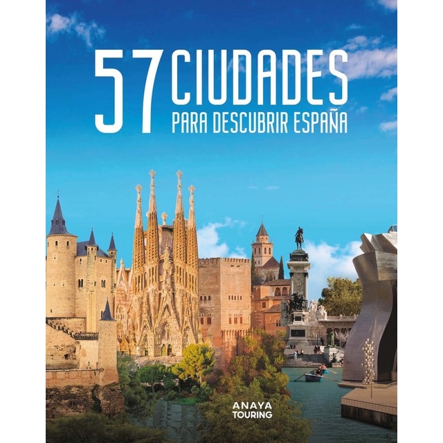 57 Ciudades para descubrir España (Tapa blanda con solapas)