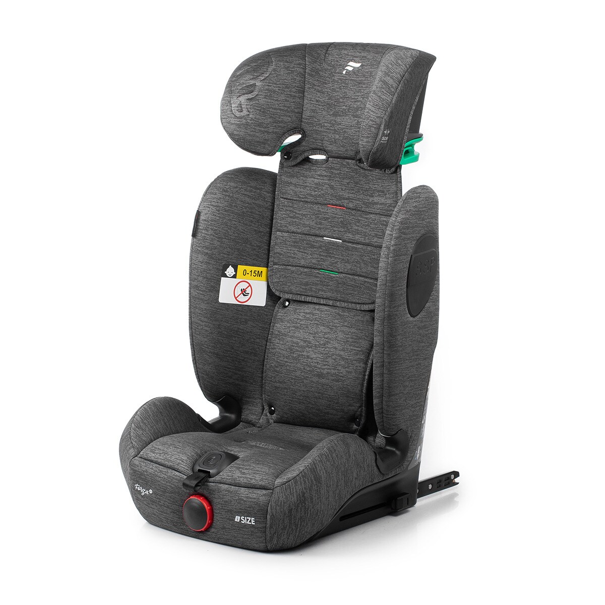Cadeira Auto FORZA I-Size - 76x150 cm Cinzento-10