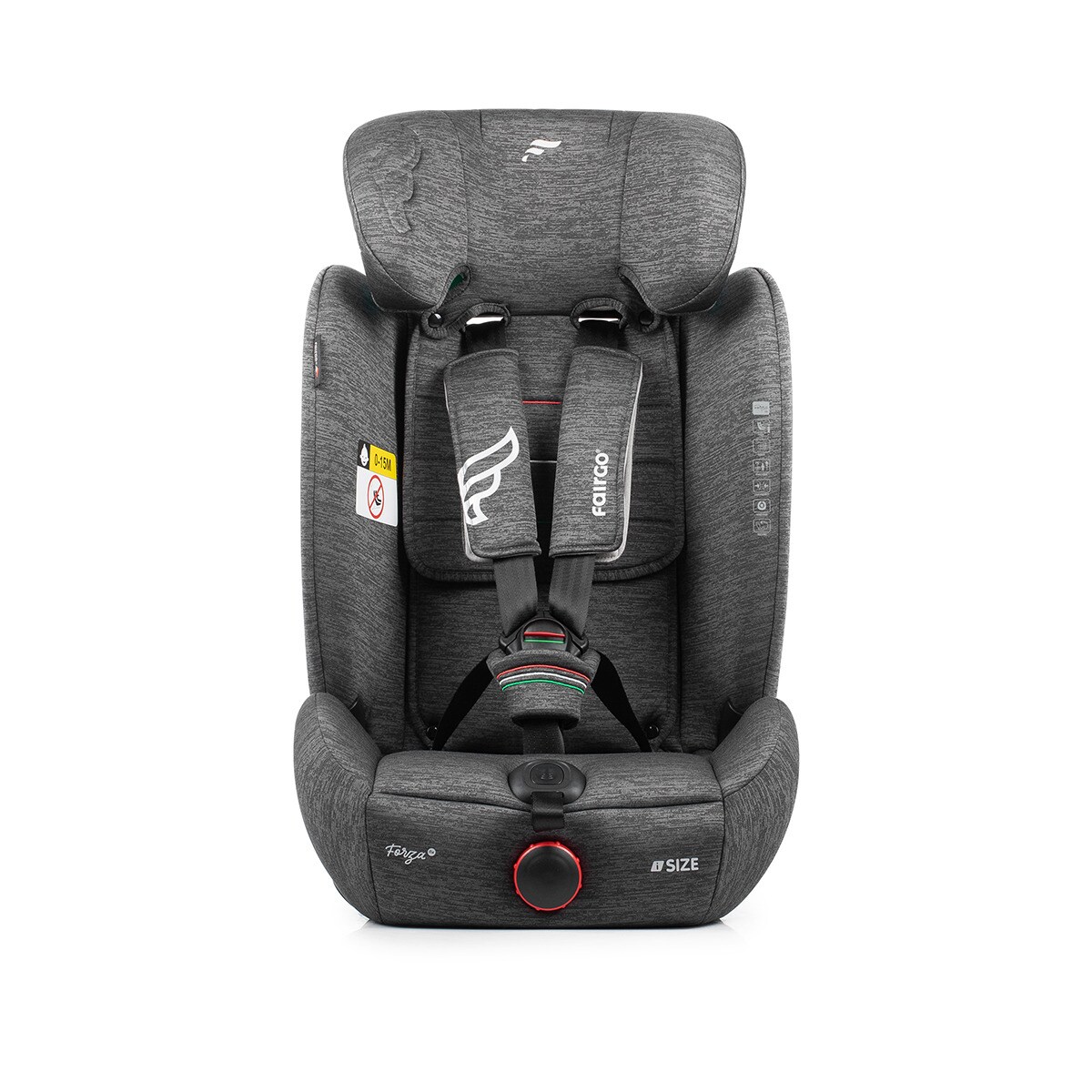 Cadeira Auto FORZA I-Size - 76x150 cm Cinzento-5