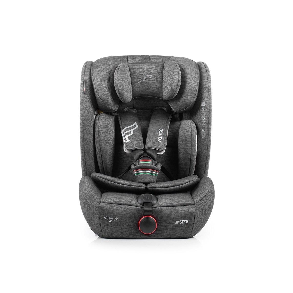 Cadeira Auto FORZA I-Size - 76x150 cm Cinzento-4