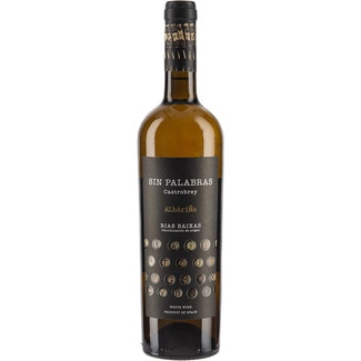 SIN PALABRAS Castrovaldés vino blanco albariño DO Rías Baixas botella 75 cl