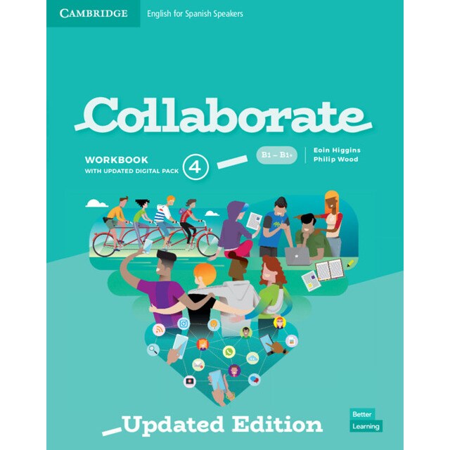 Collaborate Level 4 Workbook with Digital Pack English for Spanish Speakers