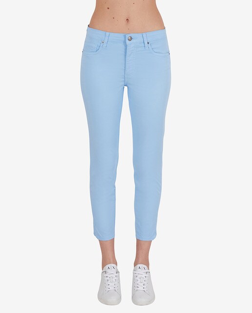 Jean skinny court discount femme