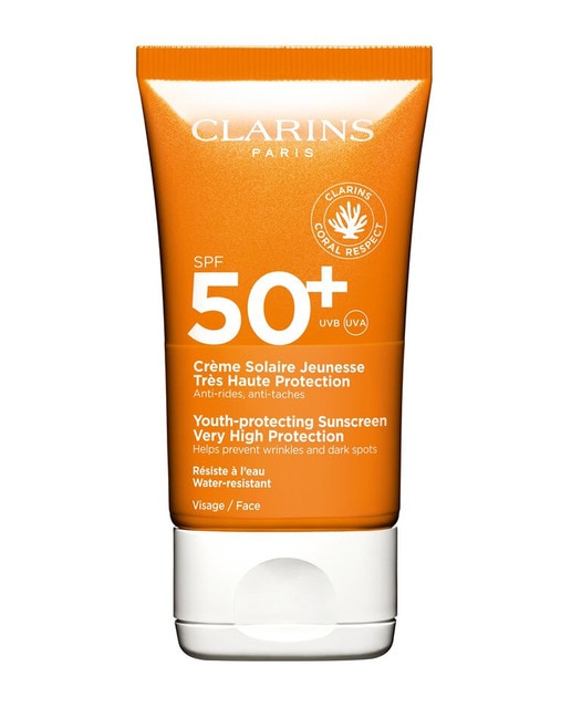 Crema Solar Juventud Muy Alta Protección SPF 50+ Clarins