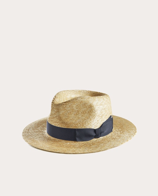 Sombrero Bogart de paja