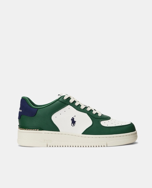 Polo Ralph Lauren - Zapatillas Masters CRT de hombre tipo basket bajas piel.