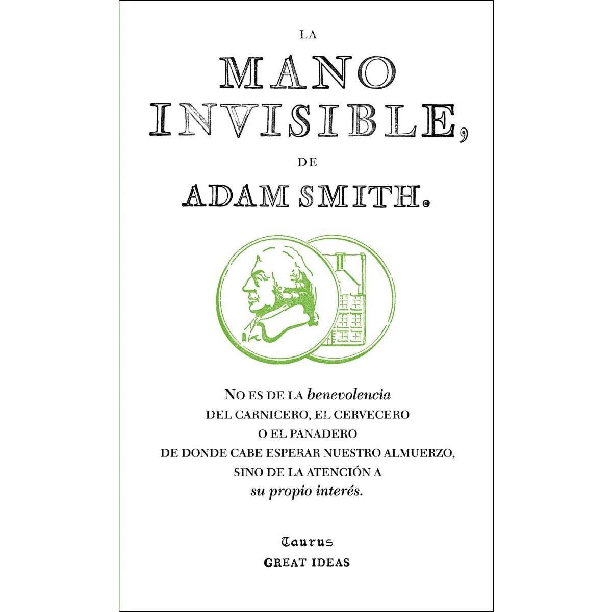 Imagem 0 de La mano invisible (Serie Great Ideas) (Capa mole)