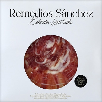 REMEDIOS SANCHEZ 100% acorn-fed Iberian ham cut by hand sachet 100 g