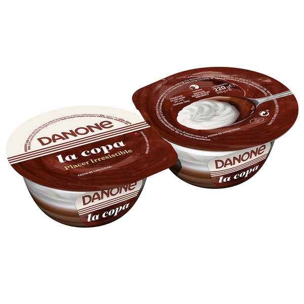 La Copa chocolate with cream dessert 2-pack units 110 g