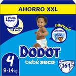 Bebé-Seco nappies for 9 to 14 kg size 4 box 164 units