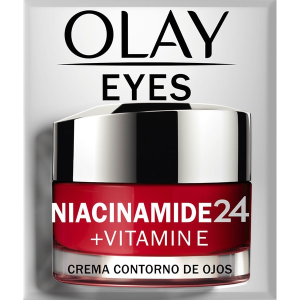 Niacinamida 24 + Vitamina E crema contorno de ojos hidratante y revitalizadora tarro 15 ml