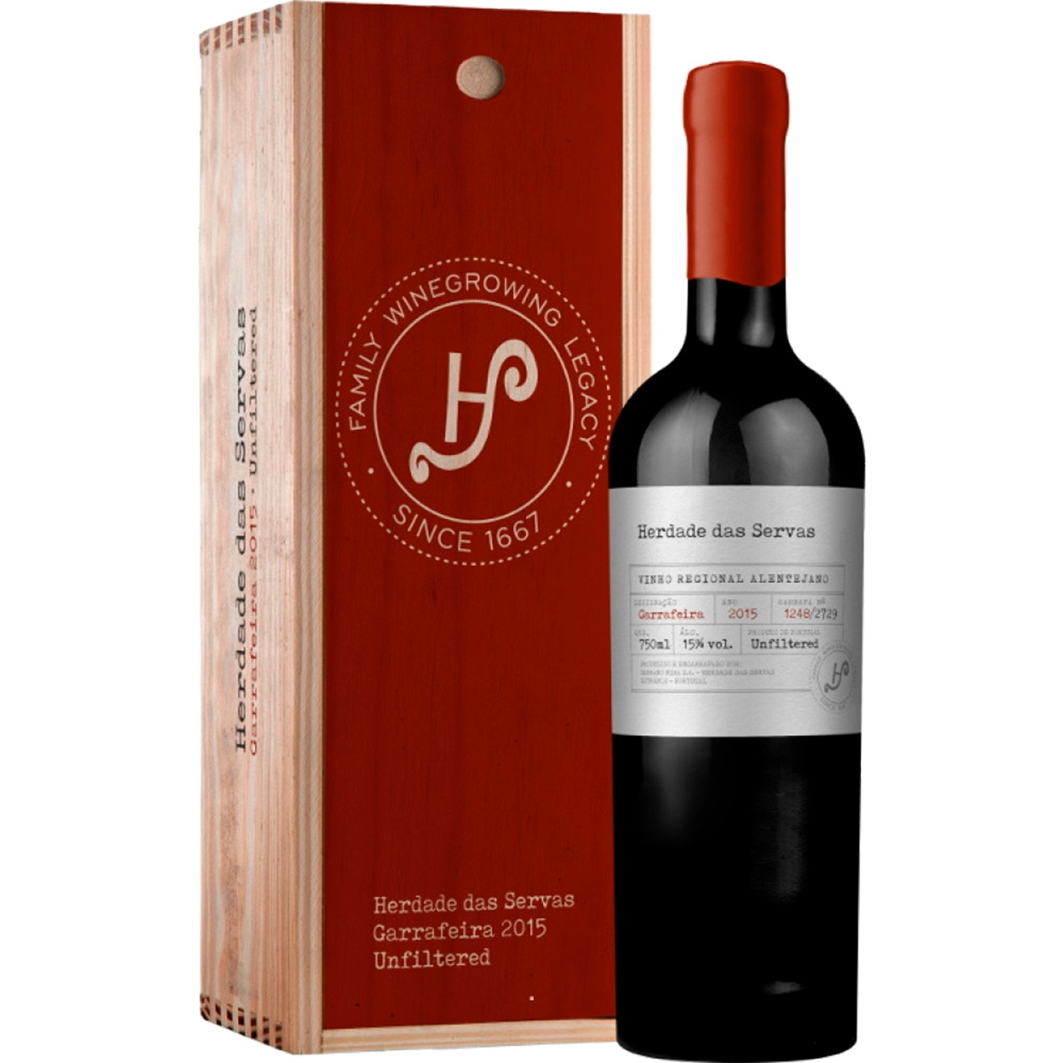 Vinho Tinto Regional Alentejano Garrafeira Garrafa 75 Cl · Herdade Das ...