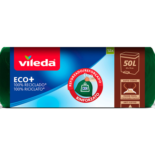 Saco Lixo Eco + 50L embalagem 12 unidades