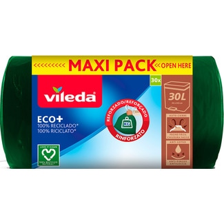 Vileda Saco Lixo Eco + 30L Maxi Rolo embalagem 30 unidades