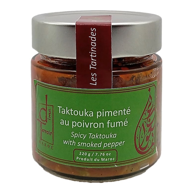 Taktouka picante con pimiento ahumado Dima Terroir Maroc