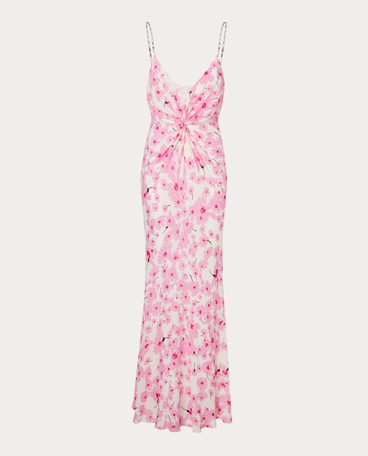 Vestido midi estampado