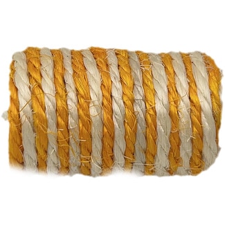 FRED&RITA sisal orange cylinder cat toy 4.5 cm 1 each