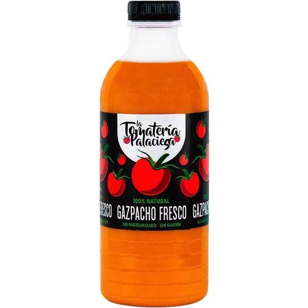 gazpacho fresco 100% natural botella 1 l