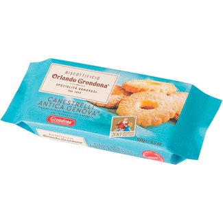 ORLANDO GRONDONA Canestrelli biscuits Italian speciality case 100 g