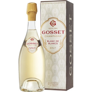 GOSSET champagne brut grand blanc de blancs botella 75 cl
