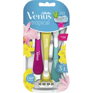 GILLETTE VENUS Tropical-Rasierer Blister 3 Einheiten