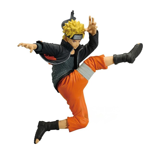 Figura 14 cm Uzumaki patada Naruto Banpresto.