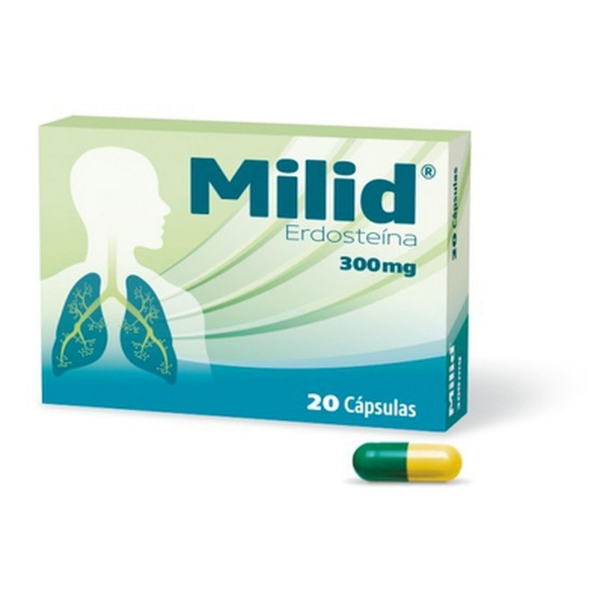 Imagem 0 de Milid 300 mg - 20 Cápsulas