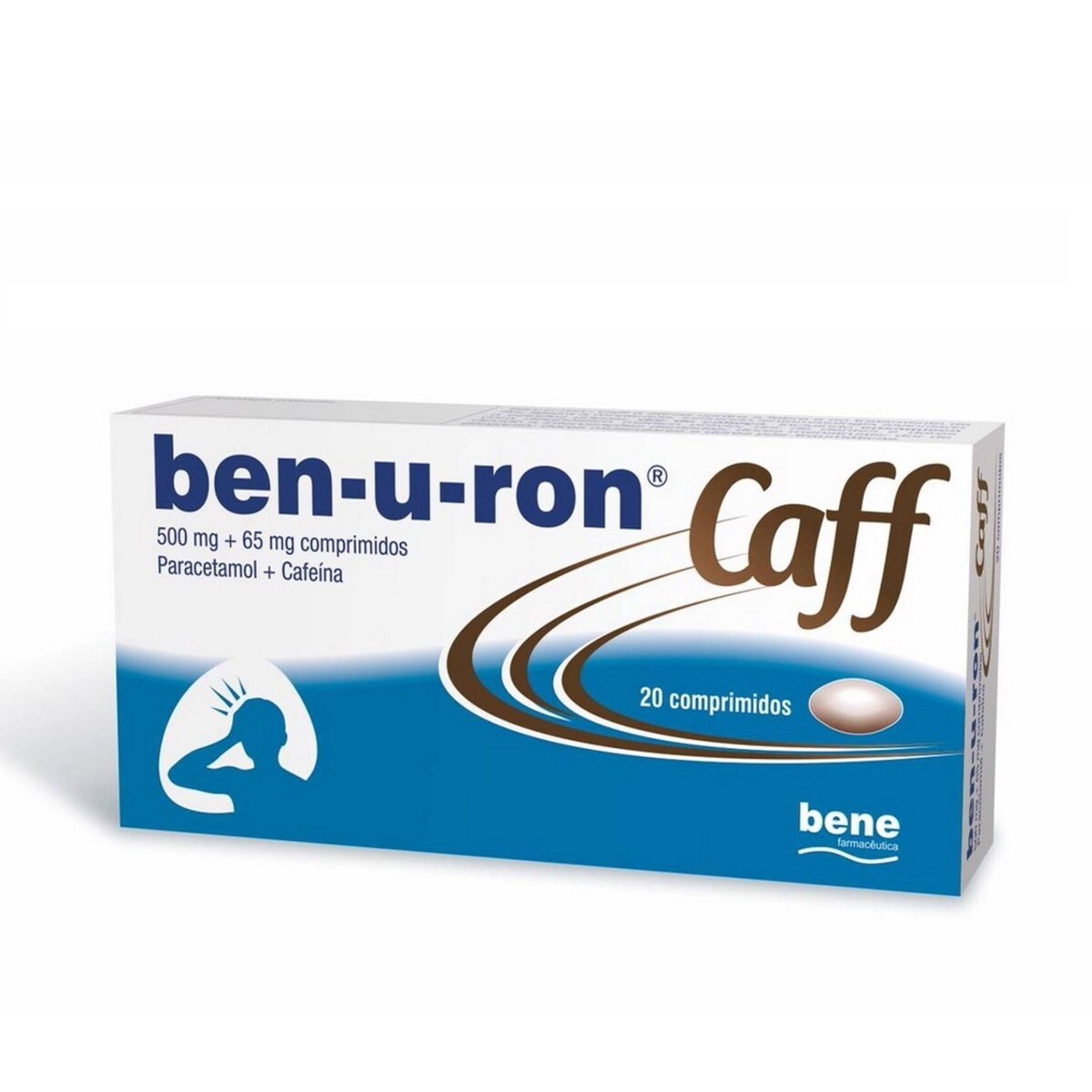 Imagem 0 de Ben-u-ron Caff 500 mg + 65 mg - 20 Comprimidos