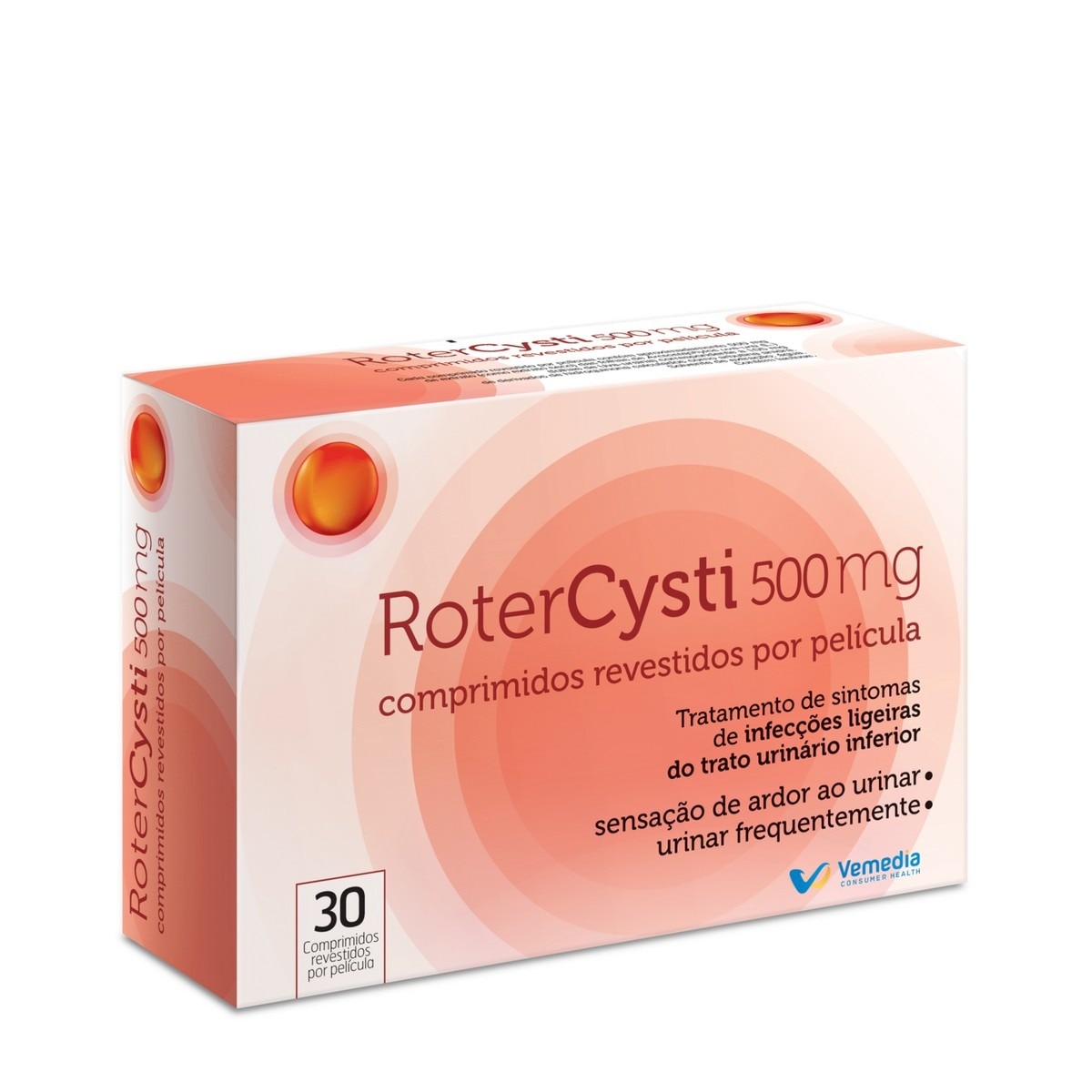 Imagem 0 de RoterCysti 500 mg - 30 Comprimidos Revestidos