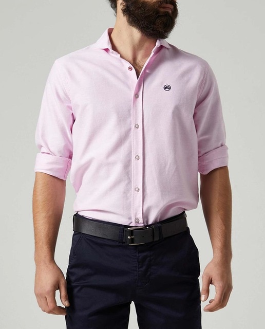 Camisa de hombre oxford slim