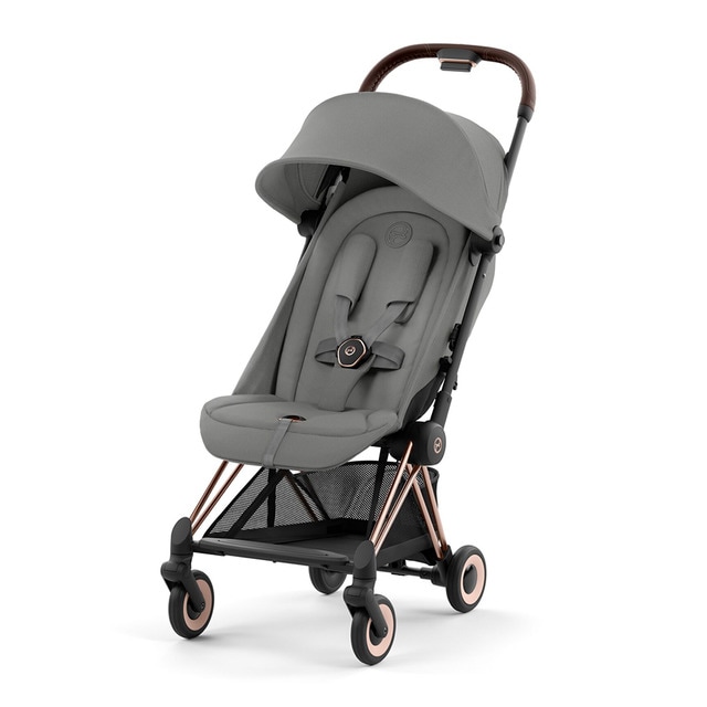 Silla de paseo Cybex Coya con chasis rosegold