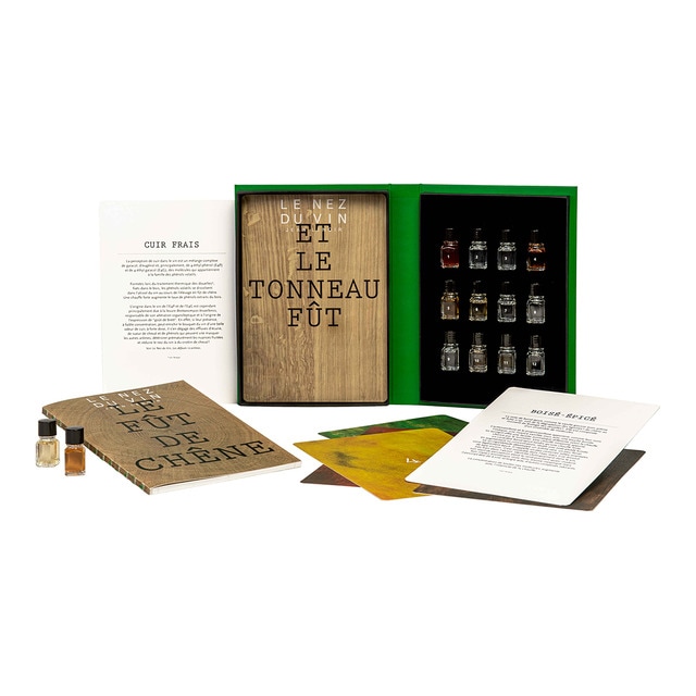 Le Nez du Vin - Libro 12 aromas barricas y maderas Le Nez du Vin.